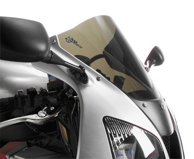 Zero Gravity Double Bubble Windscreen - Light Smoke Motorcycle Street 16-261-02