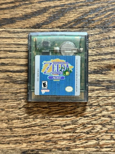 Legend of Zelda Oracle of Ages (Game Boy Color, 2001) GBC Authentic Tested Game