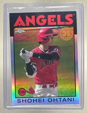 Shohei Ohtani 2021 Topps Chrome #86BC-9 1986 Baseball