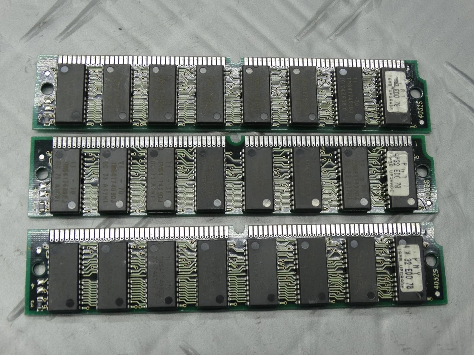 PNY (3x16MB) EDO DRAM Memory E119697 Vintage - Image 2 of 4