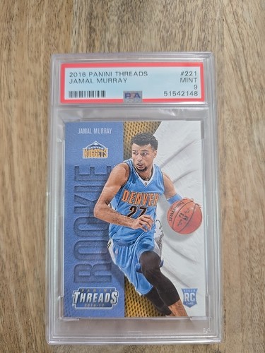 2016-17 Panini Threads - Rookies Jamal Murray #168 (RC) Psa 9