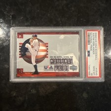 2004 Upper Deck USA Baseball National Pride #USA5 Justin Verlander PSA 9
