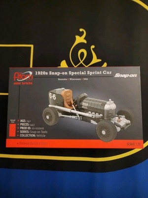 Snap On Tools 1920s Specialty Sprint Race Car premium building model 443 pcs NEW