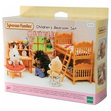 Image of Sylvanian Families Children's Bedroom Set - dollhouse furniture 5338