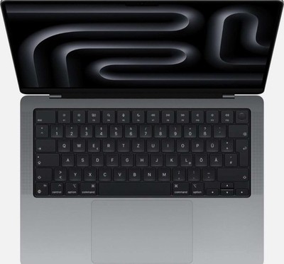 MacBook Pro 14  M3 16GB 512GB A2918 AppleCare 2027 OVP QWERTZ 95% Akku Mwst.