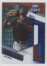 2023 Panini Elite Extra Edition Spellbound Blue 53/199 Enrique Bradfield Jr 7m3