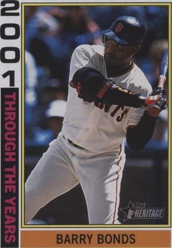 2025 Topps Heritage BARRY BONDS Through the Years HOLOGRAPHIC SP
