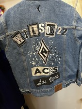 Las Vegas Aces A'ja Wilson 22 Jean Jacket M WNBA