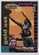 1995-96 Collector's Choice Prize Crash the Game Gold Scoring Shawn Kemp #C21 0qn