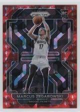 2021 Panini Prizm NBA 75th Anniversary Diamond 22/75 Marcus Zegarowski #300 1h9h