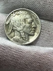 1916 Full Date Near Full Horn Higher Grade Buffalo Nickel - Better Date US Coin!