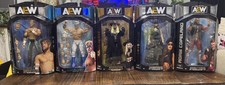 Jazwares Aew Lot - STING, WILL OSPREAY, JULIA HART, SKYE BLUE, ADAM COPELAND