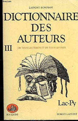 Autorenwörterbuch: Band 3 - Laffont, Patrice