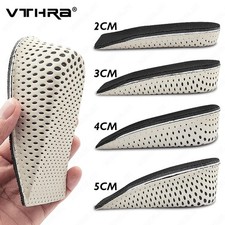 Height Increase Shoe Insoles Heel Lift Inserts Memory Foam Cushion 2-5CM
