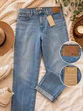 Madewell 90s Straight Leg Jeans 32T Tall Blue...