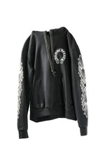CHROME HEARTS HORSESHOE MOTIF HOODIE (BLACK) ...