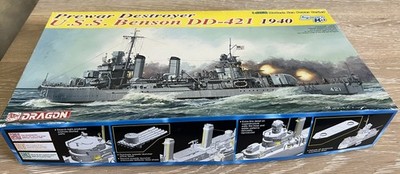 Dragon 1/350 U.S.S. Benson DD-421 1945, Benson Class Destroyer - Factory Sealed