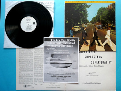 THE BEATLES LP ' ABBEY ROAD ' ORIGINAL MASTER RECORDING - M.F.S.L - NR MINT DISC