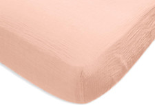 Softest Cotton Muslin Fitted Crib Sheet, Toddler Sheet for Boys & Girls, Fits St