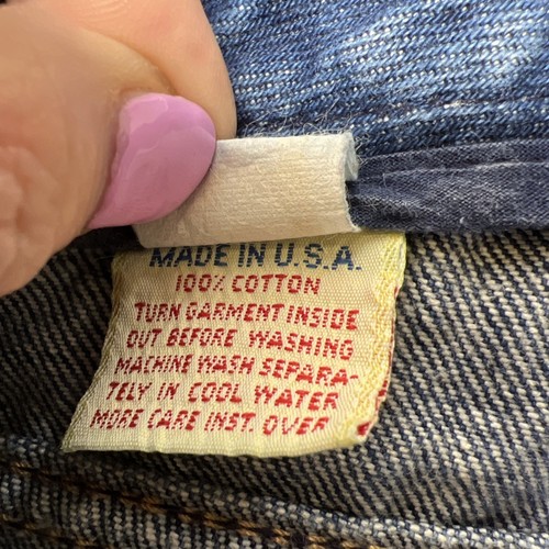 Jeans donna vintage Calvin Klein taglia 10 made in USA jeans mamma vita alta anni 80 - Foto 18 di 19