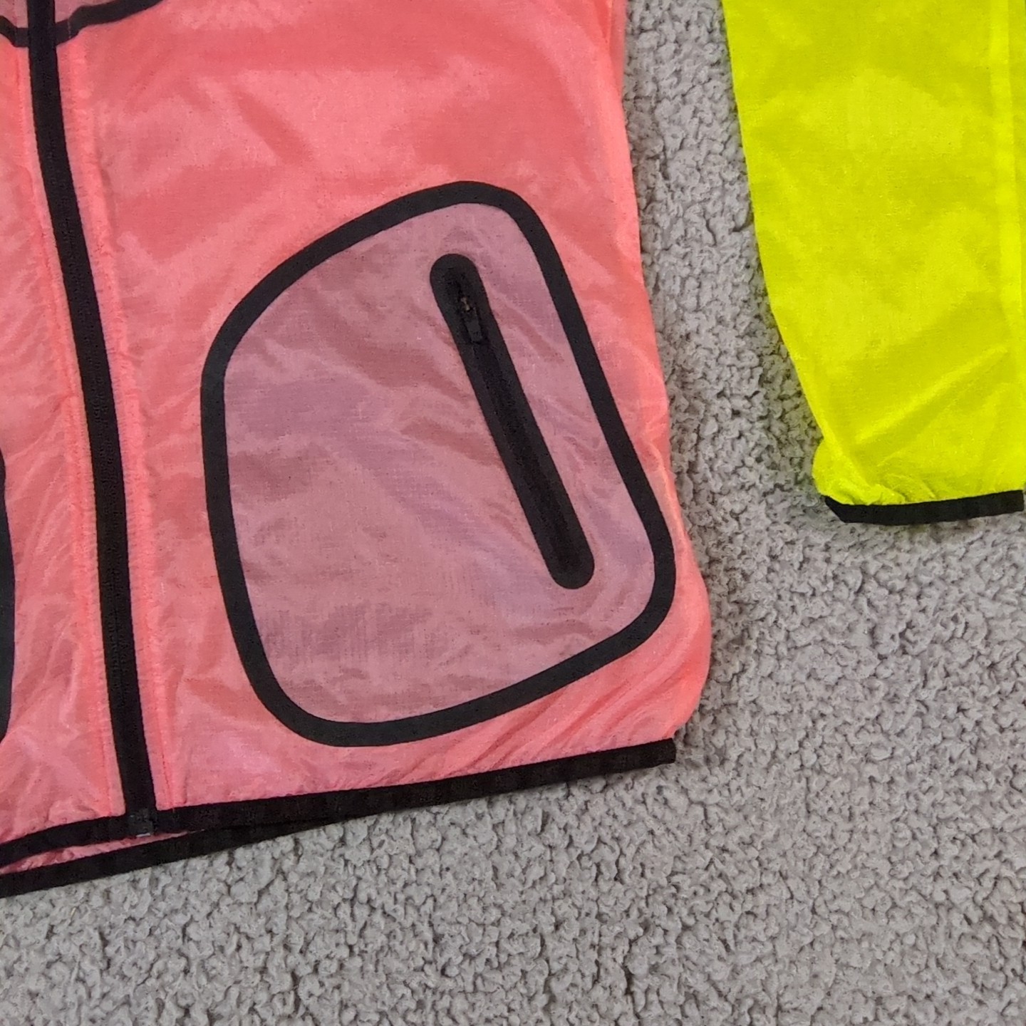 Nike Jacket Hyperfuse Tech Size L Colorblock Wind… - image 5