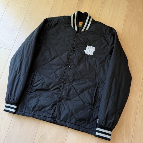 Undefeated Bomber Jacket Large Quilted Snap Outerwear Los Angeles Streetwear - Picture 9 of 9