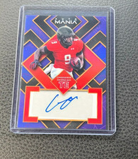 2022 Wild Card Auto Mania Chigoziem Okonkwo Rookie Auto Titans. rookie card picture