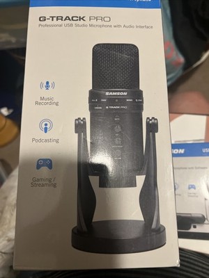 Samson G-Track Pro USB Microphone - Black