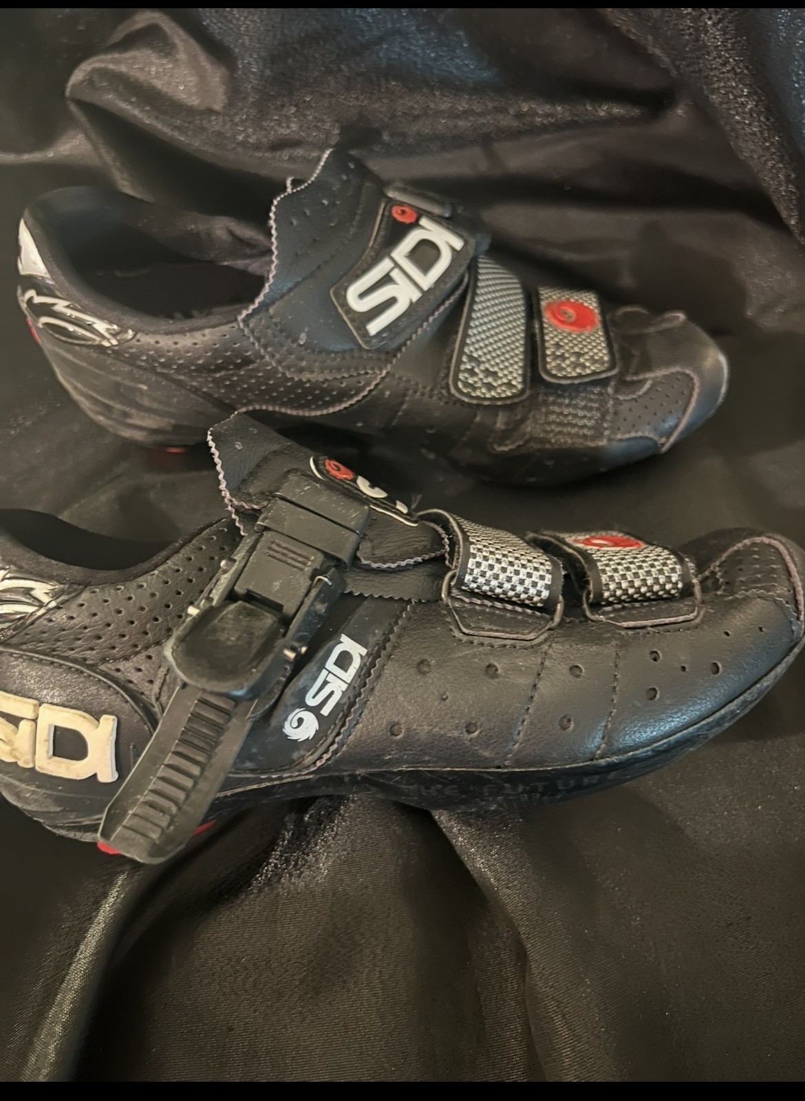 Sidi Youth Clip Shoes MTB/BMX size 36 black cycling shoes