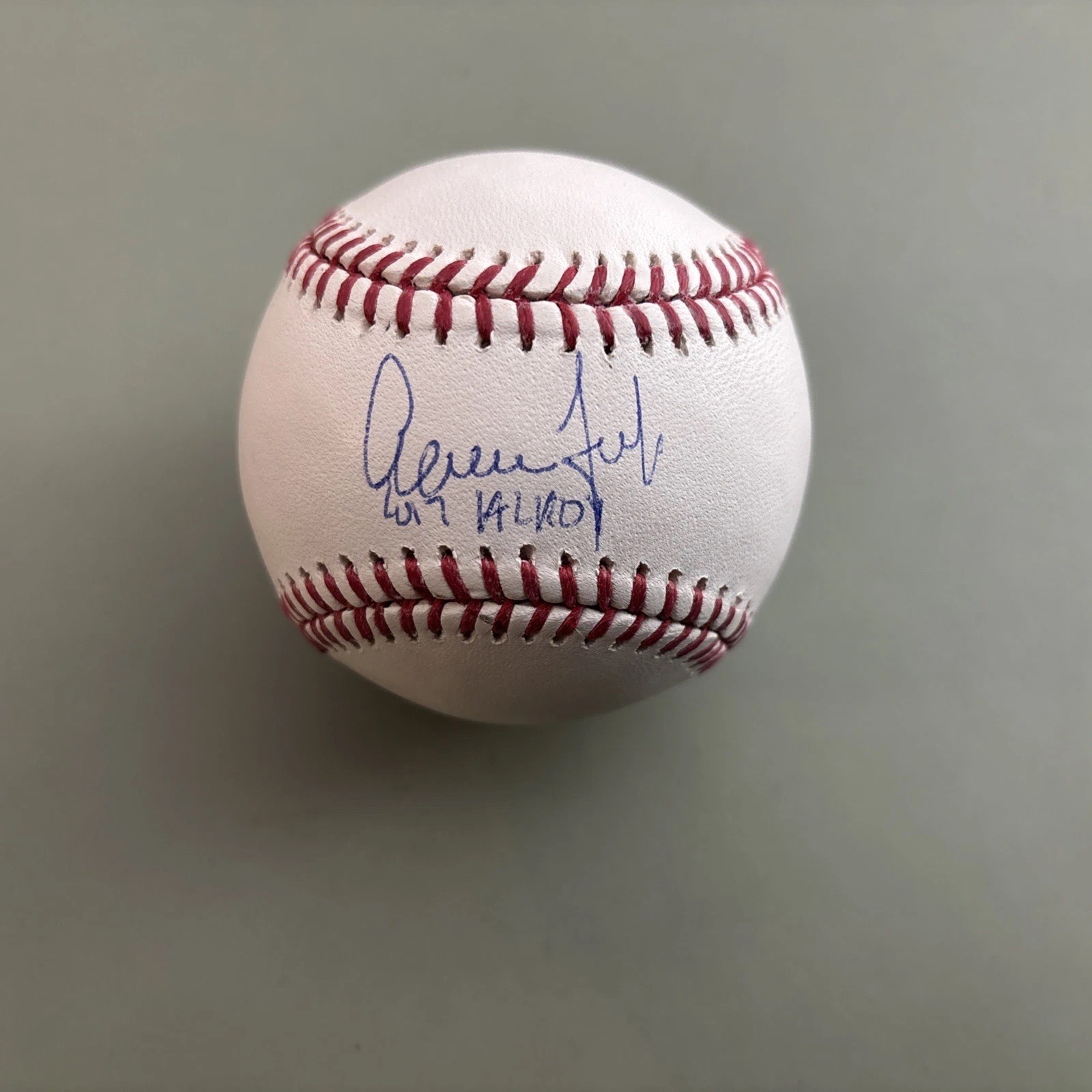 Aaron Judge Autographed Signed New York Yankees 2017 AL ROY Yankees Official MLB Baseball Fanatics 