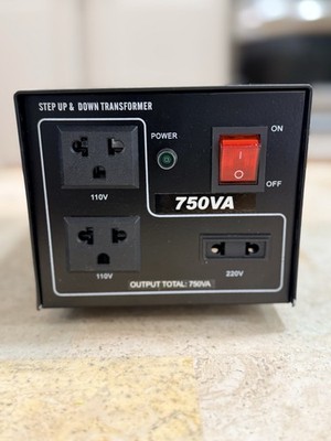 750VA Step-Up / Step-Down Voltage Transformer $179.00 New!