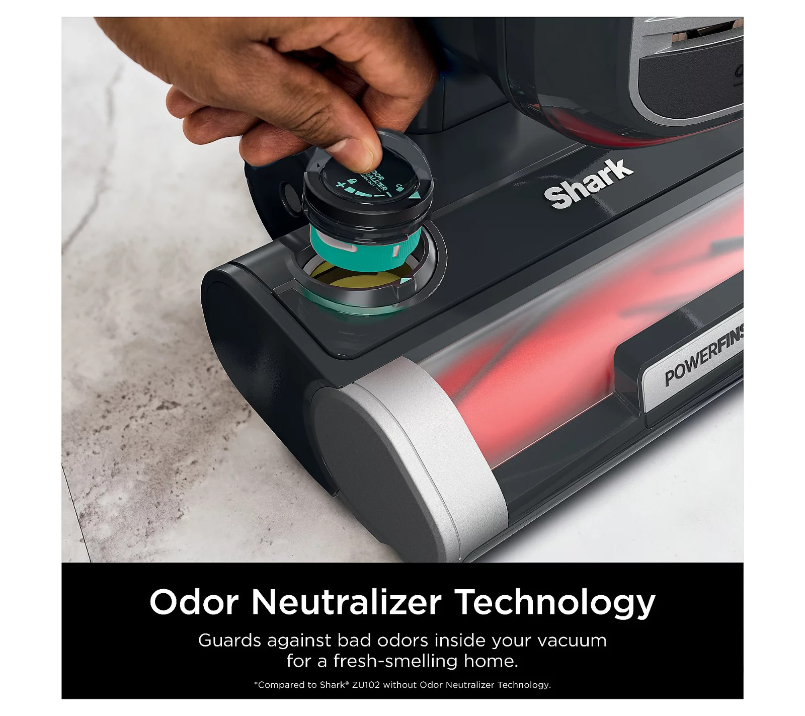 Shark Rotator Pet Upright Vacuum ZU102 with PowerFins HairPro Technology