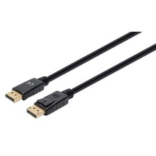 Image of Manhattan Displayport 1.4 Cable 8K@60Hz 1M Suitable for All 8K 4K & 1080P/Hd Use