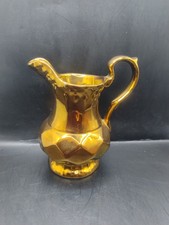 Wade Gold Lustre Jug Vintage 140 mm Tall Ref17#14