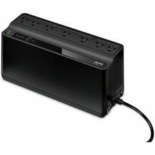 APC - UPS Battery Backup, 600VA/330W, Tower/Wall Mount, 7 Outlets, LED Indica...