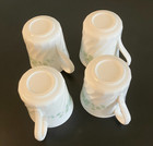 Vintage Corning Ware Corelle Callaway Ivy Scalloped Coffee Tea Cups Set Of 4 — photo 3