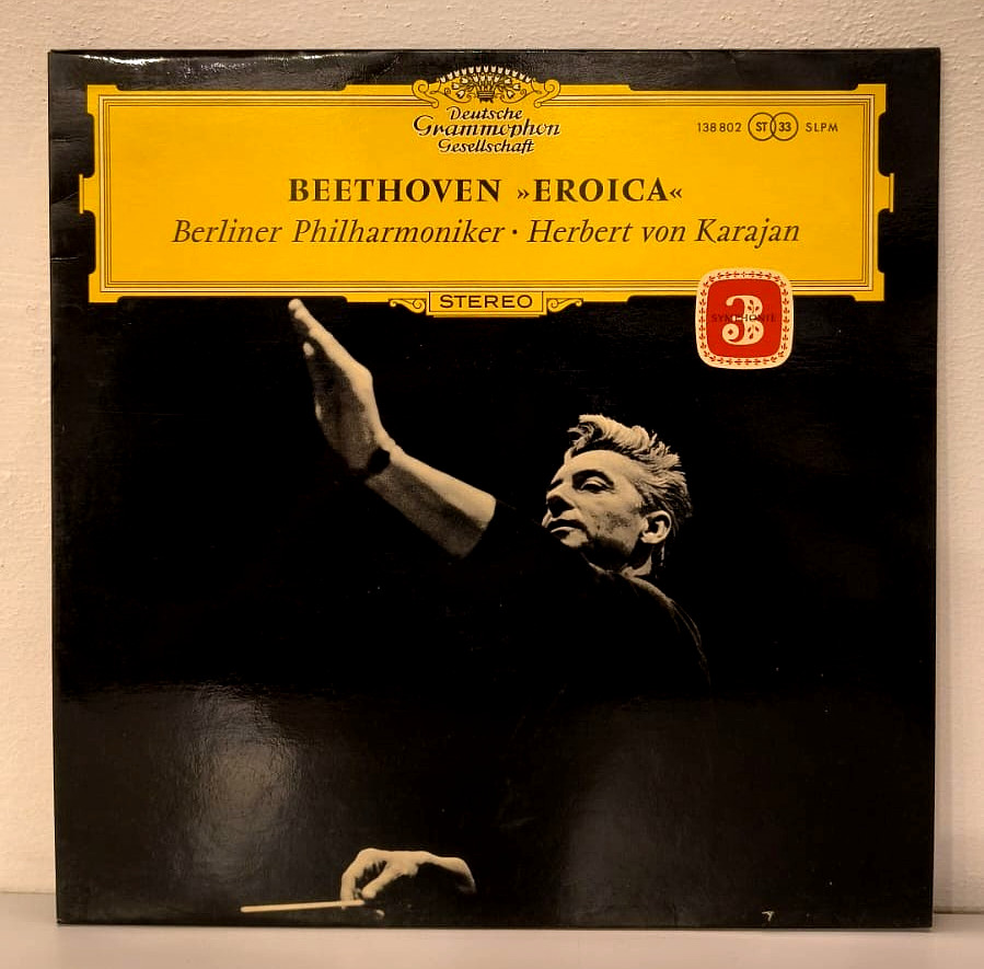 Beethoven - Karajan - Symphony No. 3 Eroica - Vinyl VG+/VG+ LP Stereo