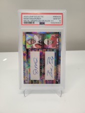 2023 Leaf Eclectic Football JOE MONTANA/BROCK PURDY DUAL AUTO 1/1 PSA 10