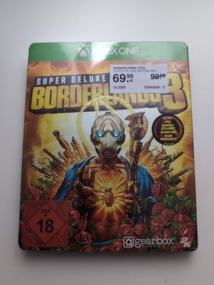 Borderlands 3 Super Deluxe Edition Steelbook (Microsoft Xbox One)  Neu OVP