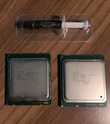 Matched Pair Intel Xeon E5-2670 2.6GHz 20MB 8-Core 115W CPU/Processor SR0KX