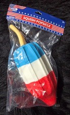 SUNNY DAYS JUMBO SQUISHY ROCKET POP Popsicle Squishy RED WHITE BLUE