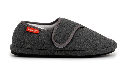 ARCHLINE Orthotic Plus Slippers Closed Scuffs Pain Relief Moccasins Extra Wide - Bild 6 von 7