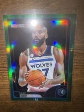 2025-26 NBA Hoops #157 Rudy Gobert NBA Hoops Green Foil Timberwolves