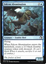 Falcon Abomination - 52 - - NM - Innistrad: Midnight Hunt - MTG