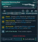 Borderlands 4 • MODDED Pearl • Bod • 1.6m DPS • Lvl 1 • Infinite Ammo • PS PC XB