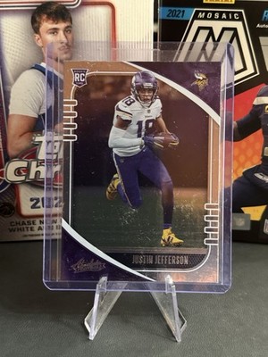 2020 Panini Absolute RC #168 Justin Jefferson Minnesota Vikings