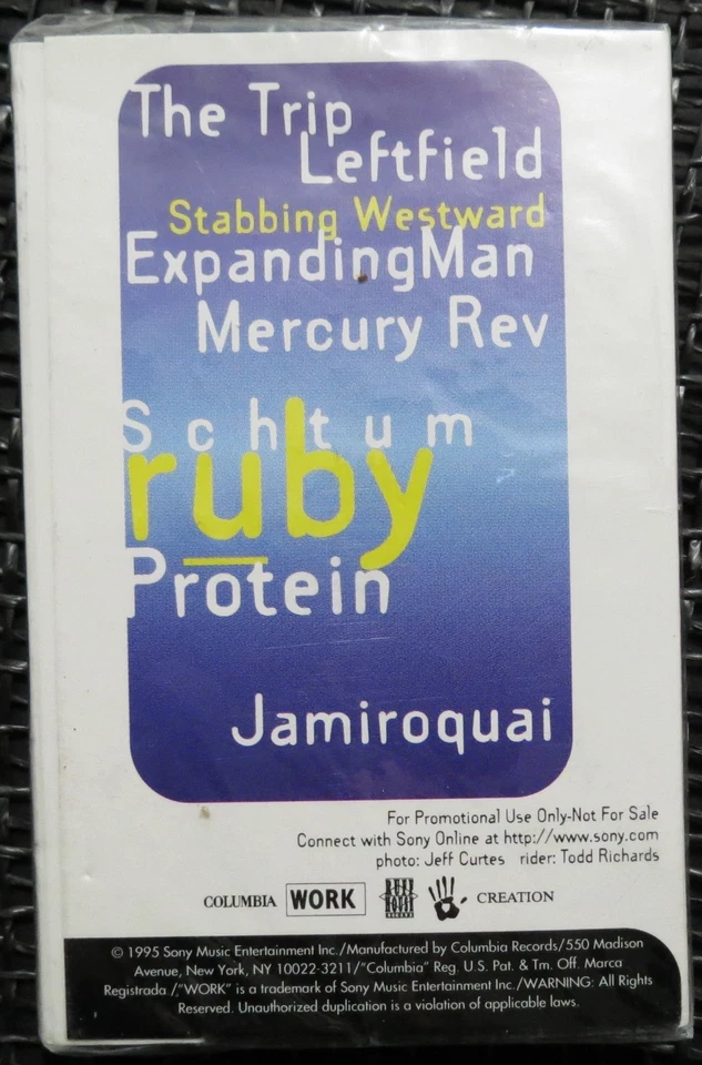 DROPPIN' promo STABBING WESTWARD Jamiroquai SCHTUM Leftfield 1995 Mercury Rev - Image 2 of 3