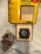 1970s Vintage Dixco 4wd Rv Oil Pressure Gauge Set Model 213 New In Box