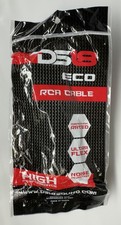 DS18 ECO RCA 12' Ft Cable 2 Channel Shielded Twisted Premium Audio Interconnects