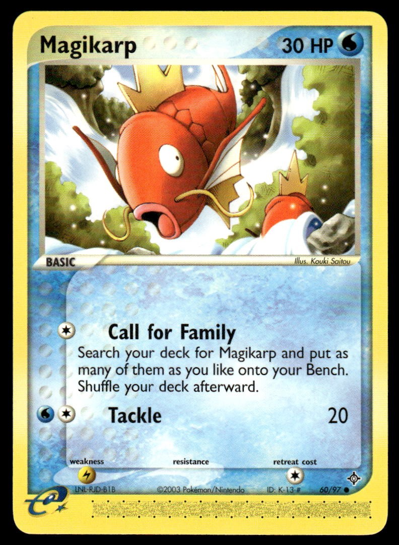Pokemon TCG Dragon #60/97 Magikarp NM